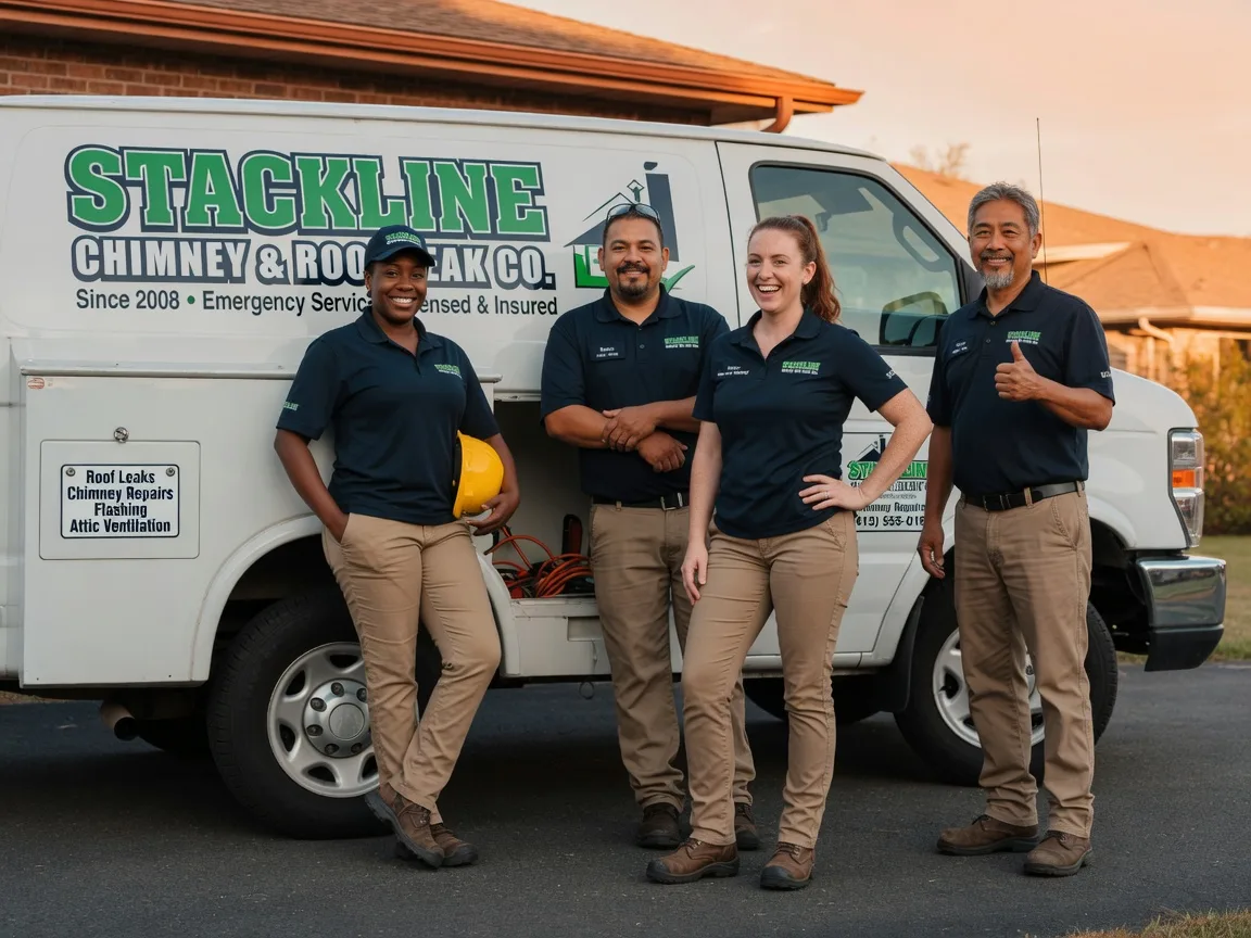 Chimney flashing repair company in Springville, UT